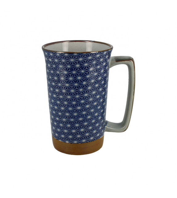 Large single mug asanoha