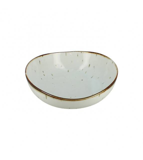 Single white bowl