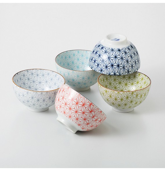 Set of 5 bowls "sachiko"