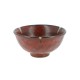 Bowl red sandstone, the style of "raku"