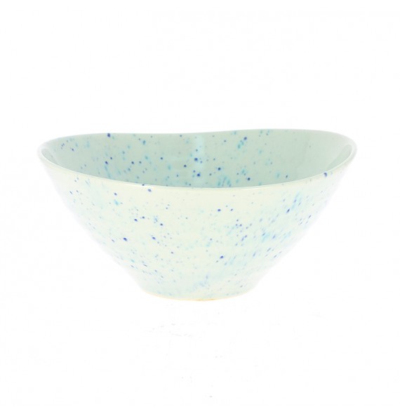 Large bowl white irregular edges